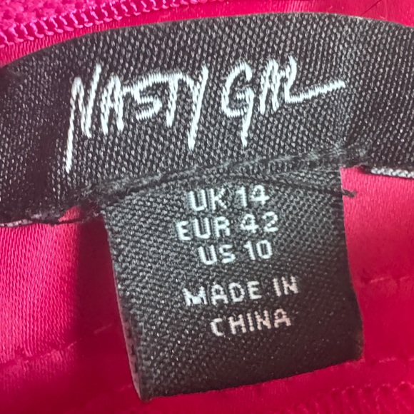 Nasty Gal Hot Pink Jumpsuit - Picture 2 of 10